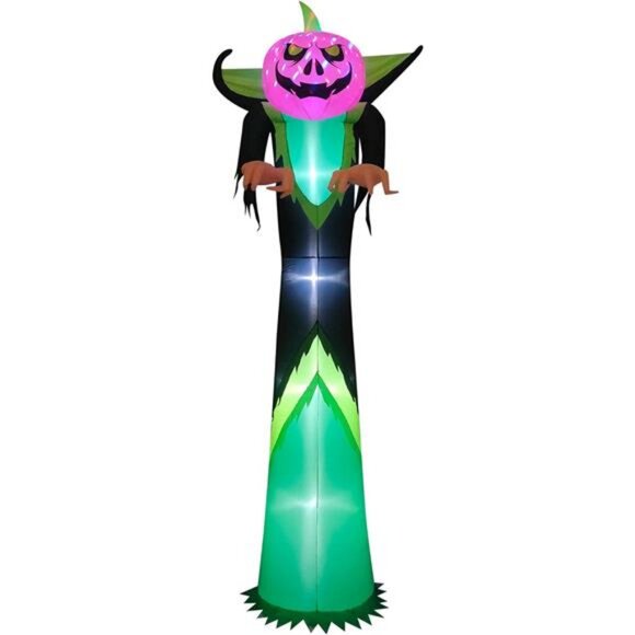 12ft Halloween Inflatable Decor with LED Lights Outdoor Blow up Decor - Picture 6 of 8